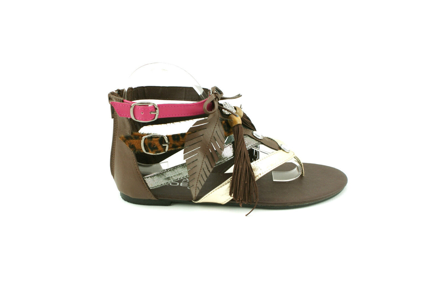 LADIES WOMENS FLAT GLADIATOR FLIP FLOP SUMMER BEACH HOLIDAY SANDALS SHOES SIZE
