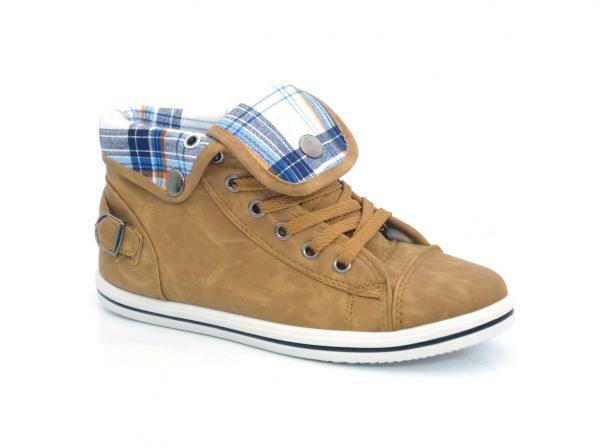 WOMENS LADIES GIRLS FLAT LACE UP SPORTS HIGH HI TOP PUMPS TRAINERS SHOES SIZE