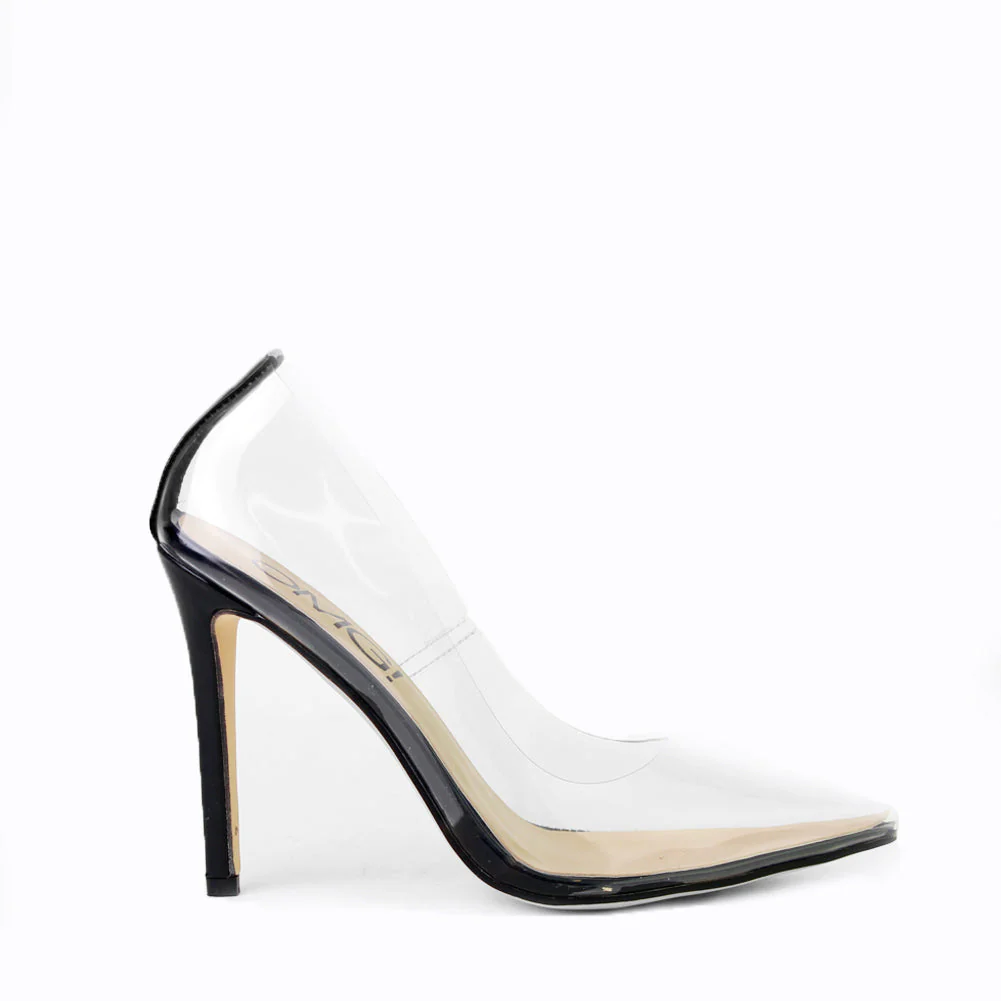 Maye Perspex Court Heels