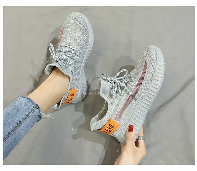 LADIES WOMENS MESH COMFORT GYM WALKING RUNNING YOGA TRAINERS SNEAKERS SHOES SIZE