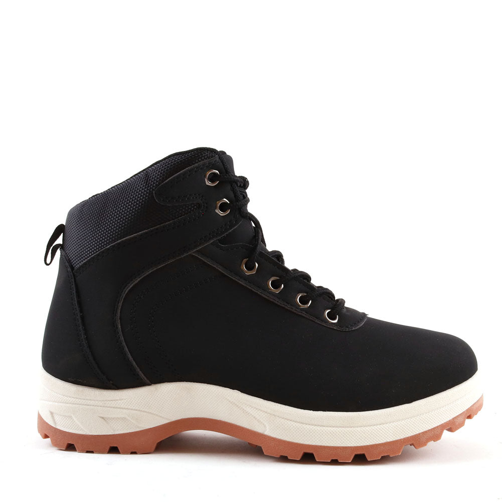 Mens Hiking Ankle Lace Up Boots