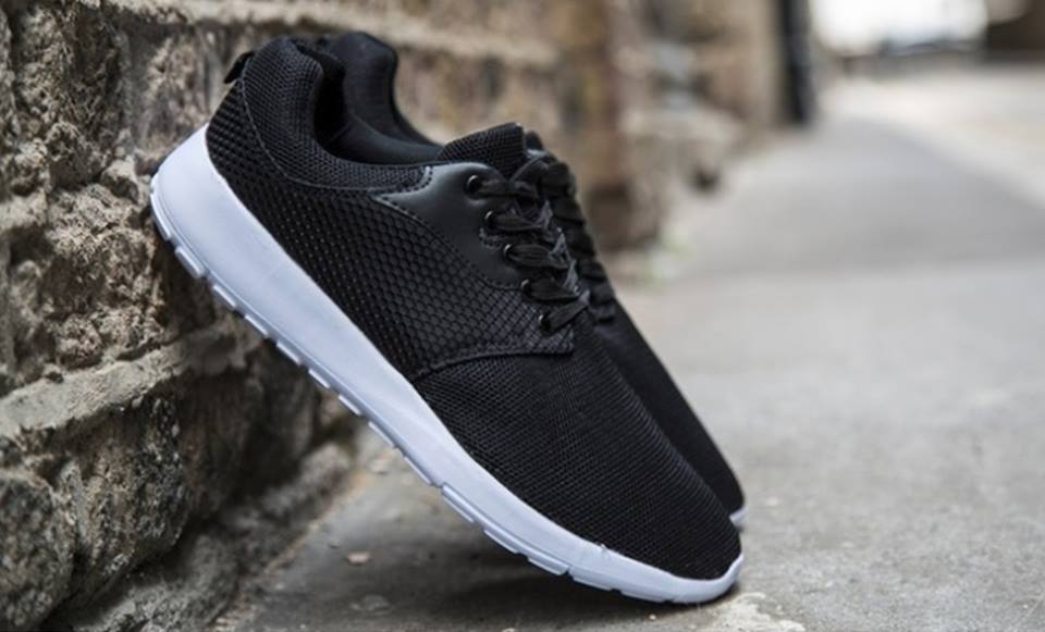 Mens Mesh Running Gym Outdoor Lace Up Trainers