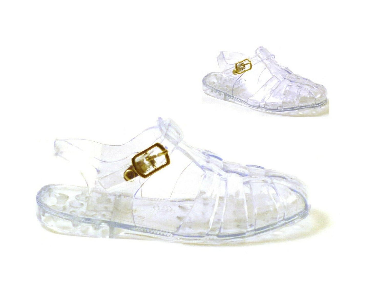 BABY KIDS INFANTS GIRLS RETRO STYLE JELLY SUMMER HOLIDAY SANDALS SHOES SIZE