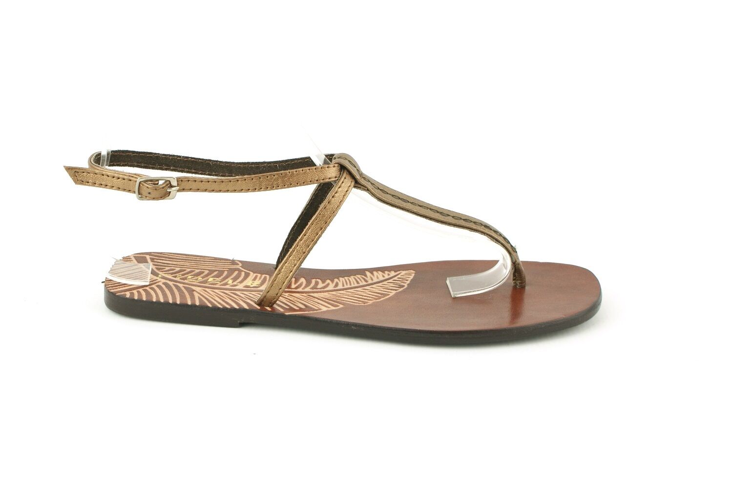 LADIES WOMENS NEW REAL LEATHER FLAT GLADIATOR SUMMER THONG SANDALS SHOES SIZE