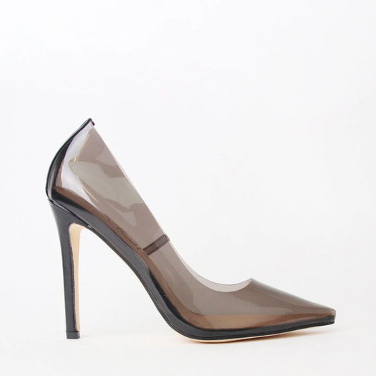 Maye Perspex Court Heels