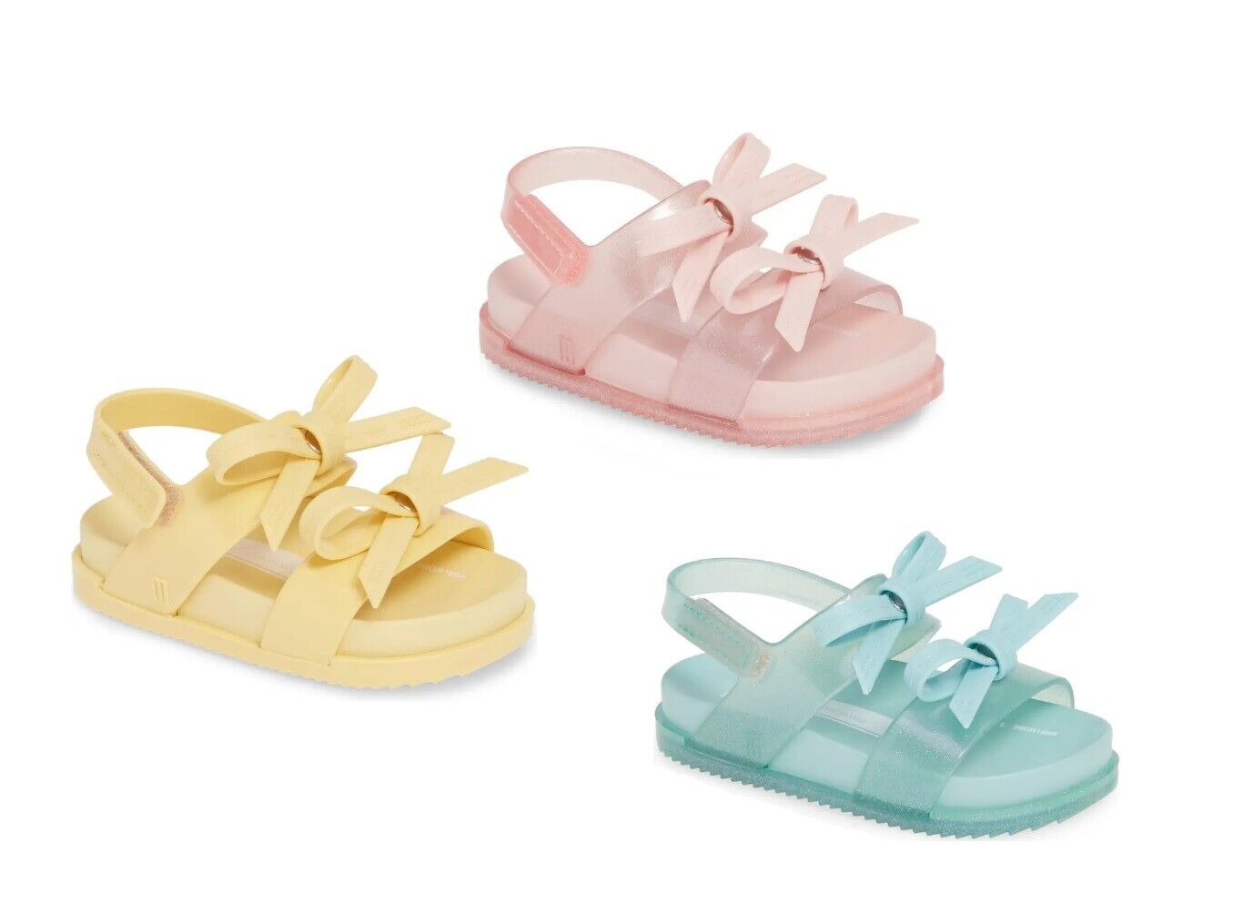 BABY INFANTS GIRLS RETRO MINI MELLISSA JELLY SUMMER HOLIDAY SANDALS SHOES SIZE