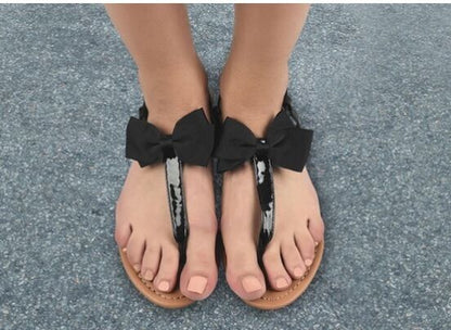 LADIES WOMENS FLAT TOE POST FLIP FLOP SUMMER BEACH HOLIDAY SANDALS SHOES SIZE 