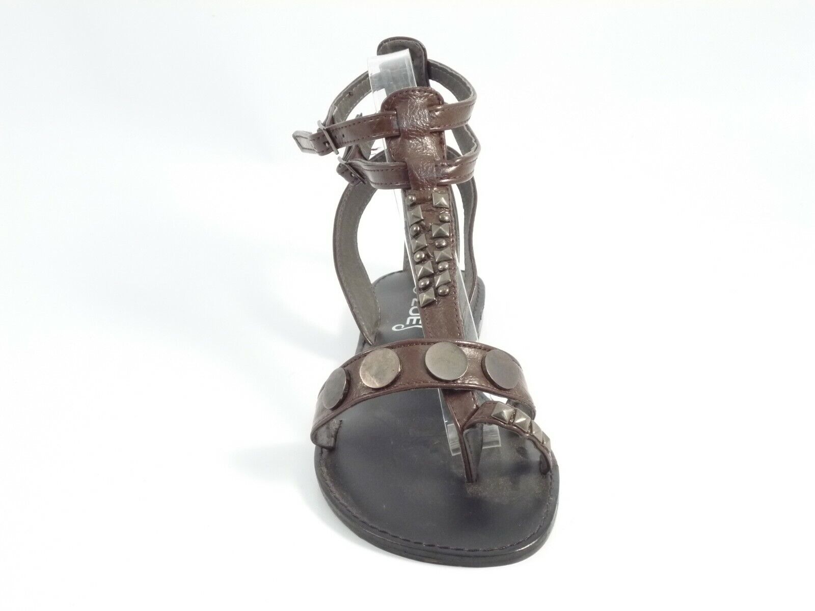 LADIES BUTTON DETAIL GLADIATOR STRAPPY SUMMER ROMAN SANDALS