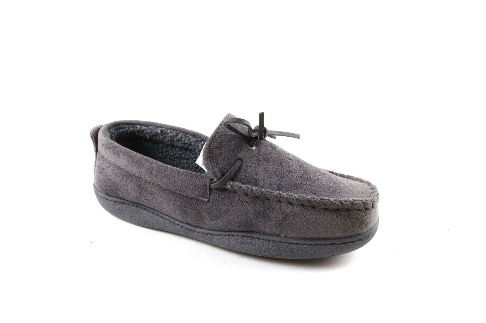 MENS GENTS FAUX SUEDE WINTER MOCCASIN DOCKERS SLIPPERS SIZE UK 7 8 9 10 11 12