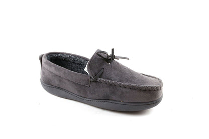 MENS GENTS FAUX SUEDE WINTER MOCCASIN DOCKERS SLIPPERS SIZE UK 7 8 9 10 11 12