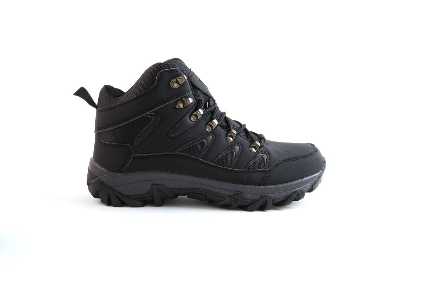 Mens Ankle High lace Up Trail Comfy Walking Hiking Trekking Boots Trainers Size 