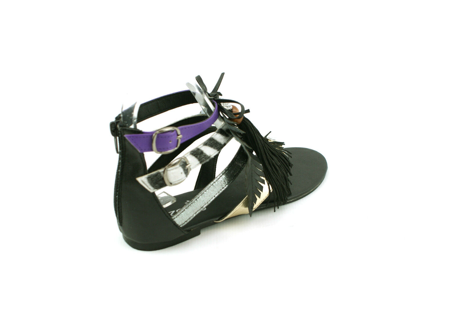 LADIES WOMENS FLAT GLADIATOR FLIP FLOP SUMMER BEACH HOLIDAY SANDALS SHOES SIZE 