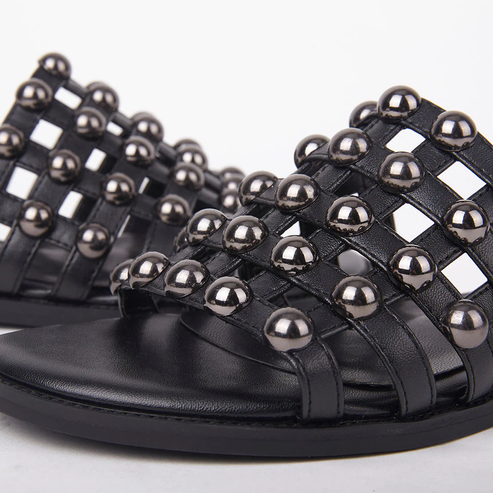 Josie Studded Cage Slider