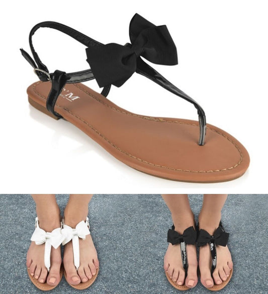 LADIES WOMENS FLAT TOE POST FLIP FLOP SUMMER BEACH HOLIDAY SANDALS SHOES SIZE 