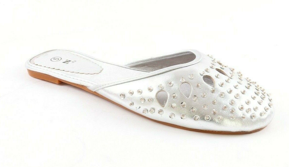 LADIES WOMENS NEW SLIP ON SLIDER BOW MULES PUMPS SHOES SANDALS FLIP FLOPS SIZE
