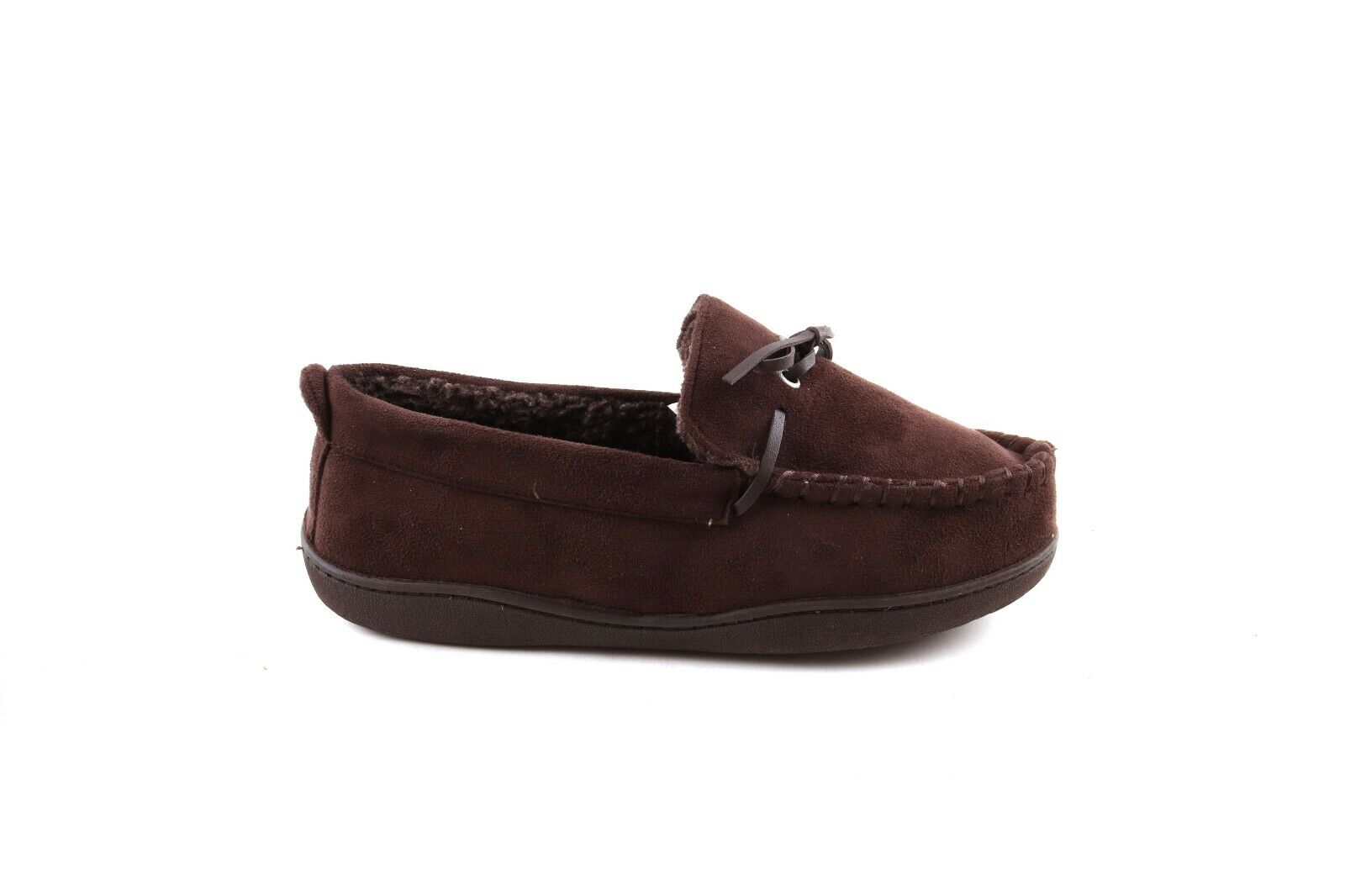 MENS GENTS FAUX SUEDE WINTER MOCCASIN DOCKERS SLIPPERS SIZE UK 7 8 9 10 11 12