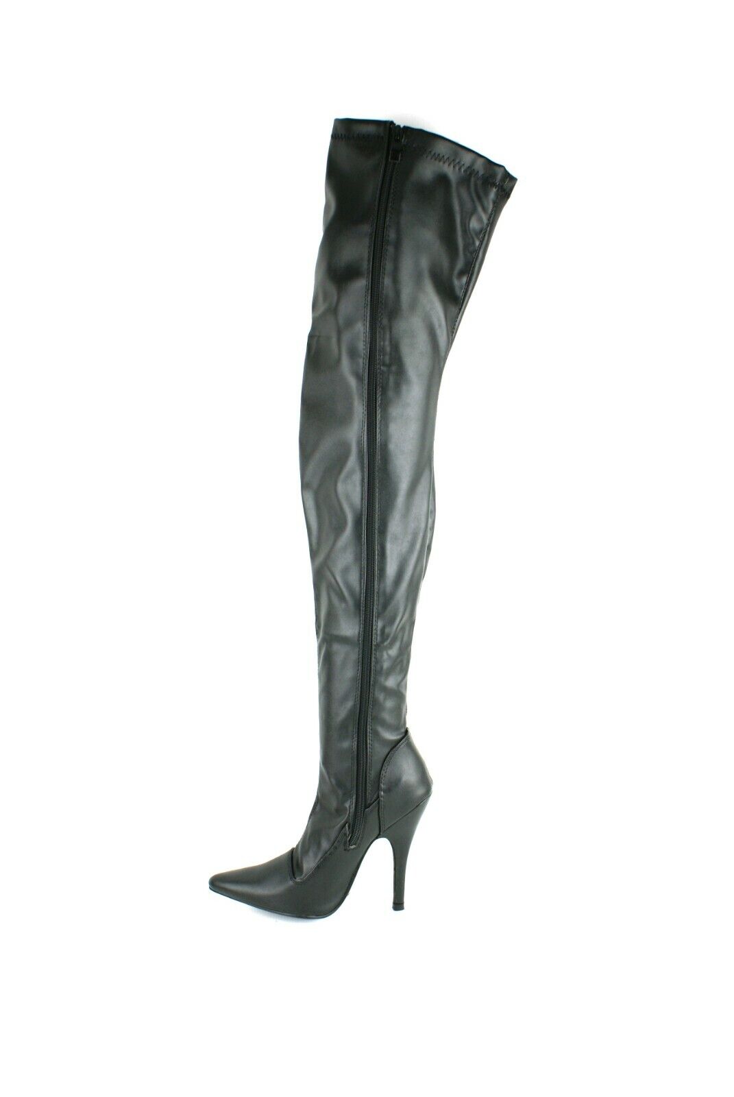 Thigh high kinky boots deals