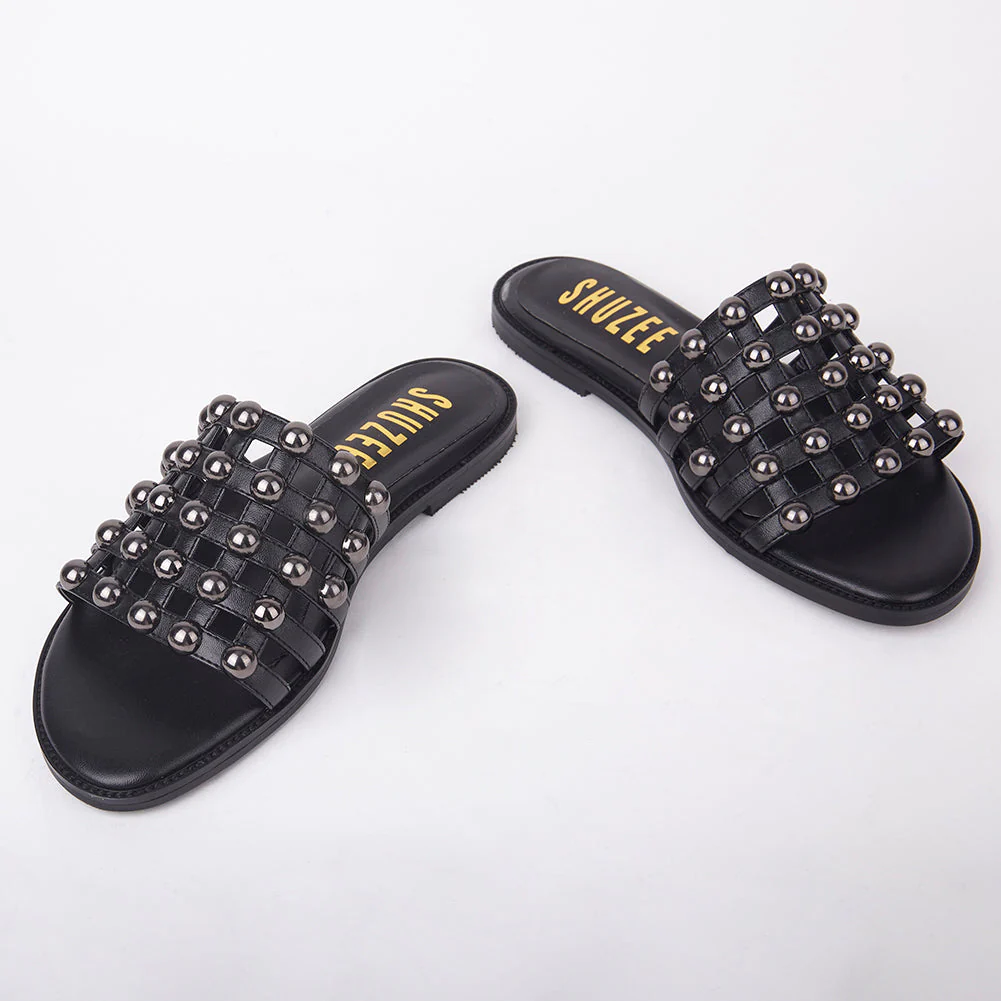Josie Studded Cage Slider
