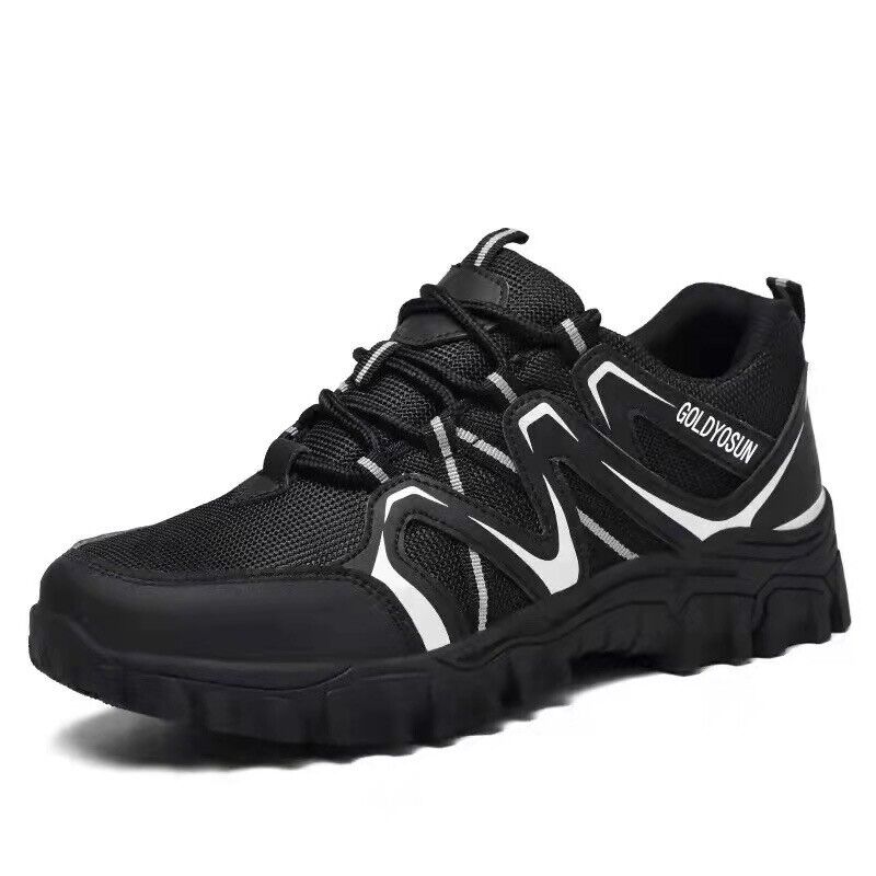 Mens PPE Lightweight Steel Toe Cap Work Shoes Grip Trainers Boots Safety Shoes