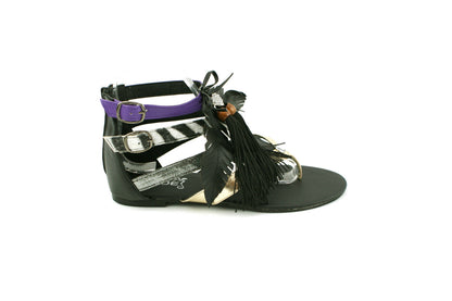 LADIES WOMENS FLAT GLADIATOR FLIP FLOP SUMMER BEACH HOLIDAY SANDALS SHOES SIZE 