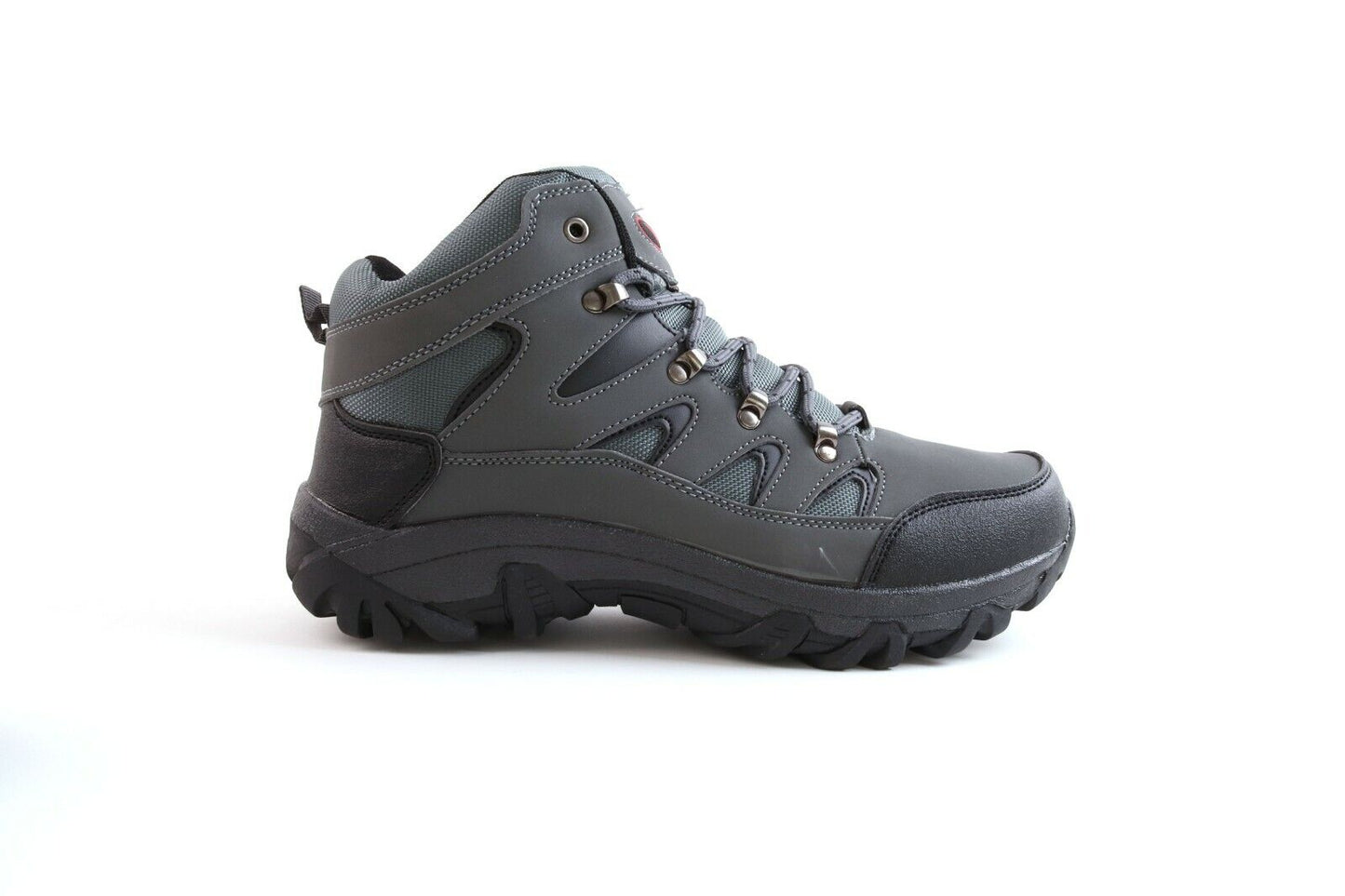 Mens Ankle High lace Up Trail Comfy Walking Hiking Trekking Boots Trainers Size 
