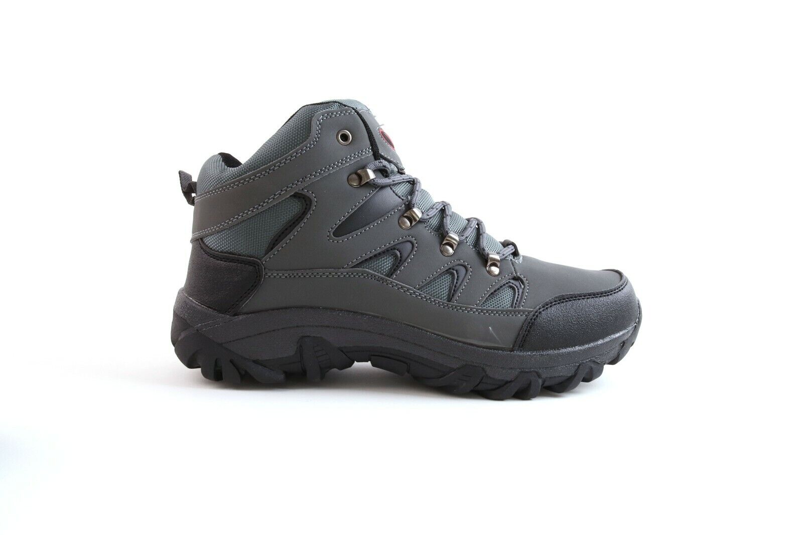 Mens Ankle High lace Up Trail Comfy Walking Hiking Trekking Boots Trainers Size 