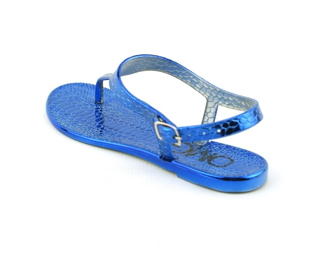 WOMENS LADIES JELLY BEACH SUMMER FLIP FLOPS TOE POST THONG SANDALS SHOES SIZE