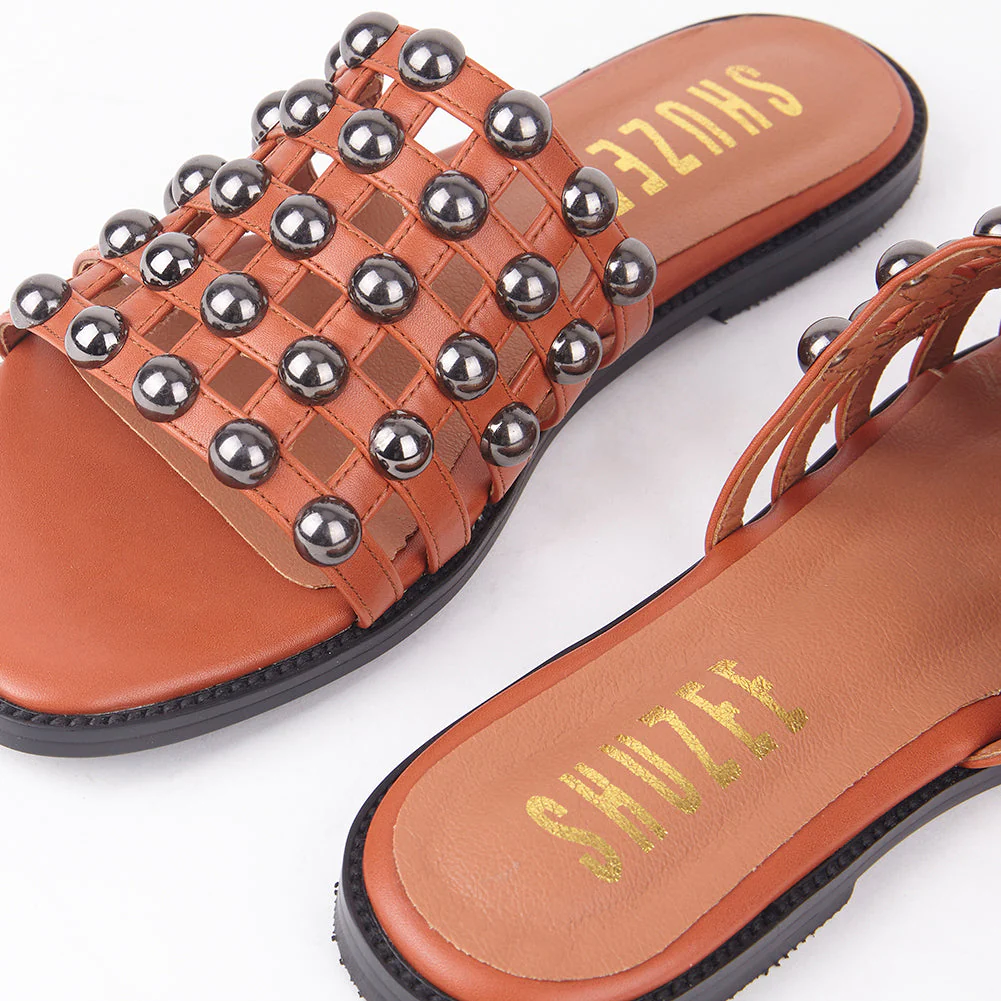 Josie Studded Cage Slider
