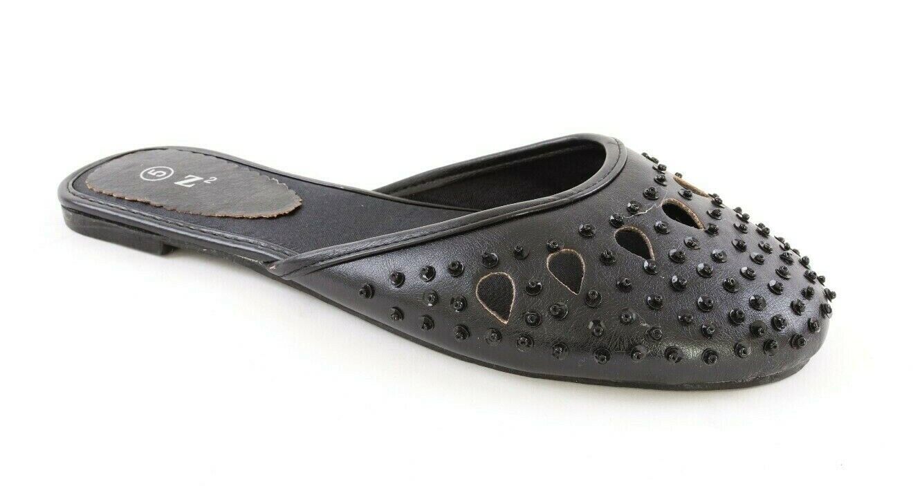 LADIES WOMENS NEW SLIP ON SLIDER BOW MULES PUMPS SHOES SANDALS FLIP FLOPS SIZE