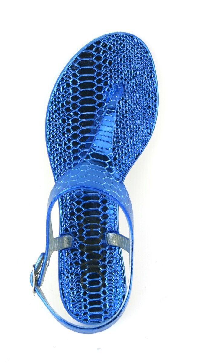 WOMENS LADIES JELLY BEACH SUMMER FLIP FLOPS TOE POST THONG SANDALS SHOES SIZE