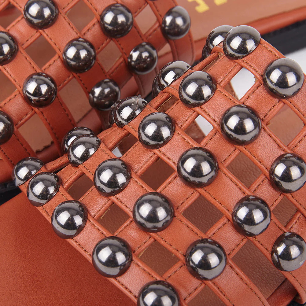 Josie Studded Cage Slider