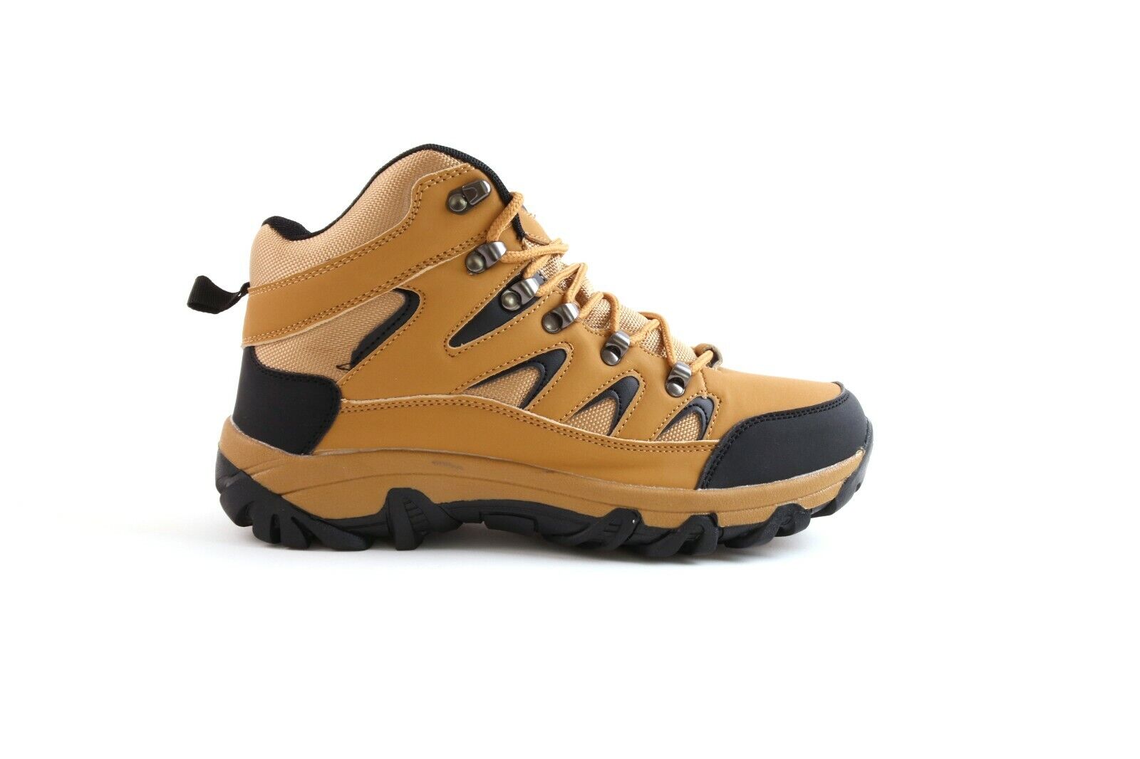 Mens Ankle High lace Up Trail Comfy Walking Hiking Trekking Boots Trainers Size 