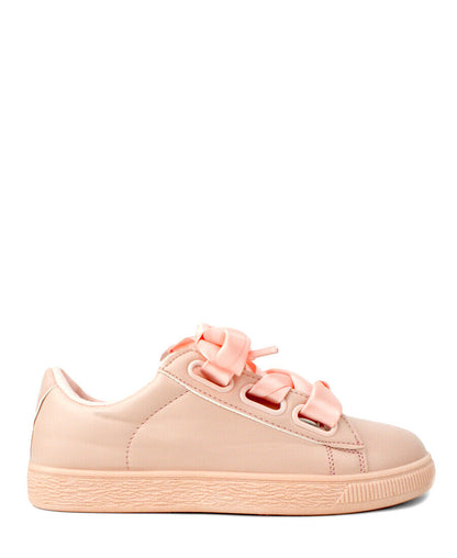 LADIES WOMENS NEW £5 FLAT RIBOON LACE UP TRAINERS PUMPS SNEAKERS SHOES SIZE 
