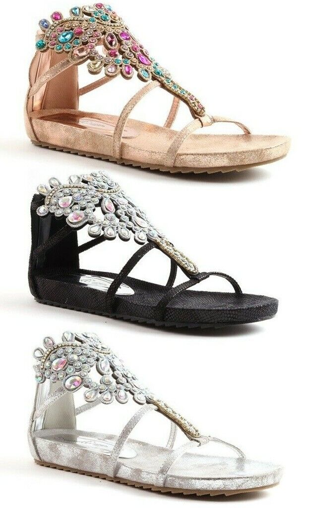 LADIES LOW WEDGE DIAMANTE LUXURY SUMMER SANDALS PEEP TOE SHOES