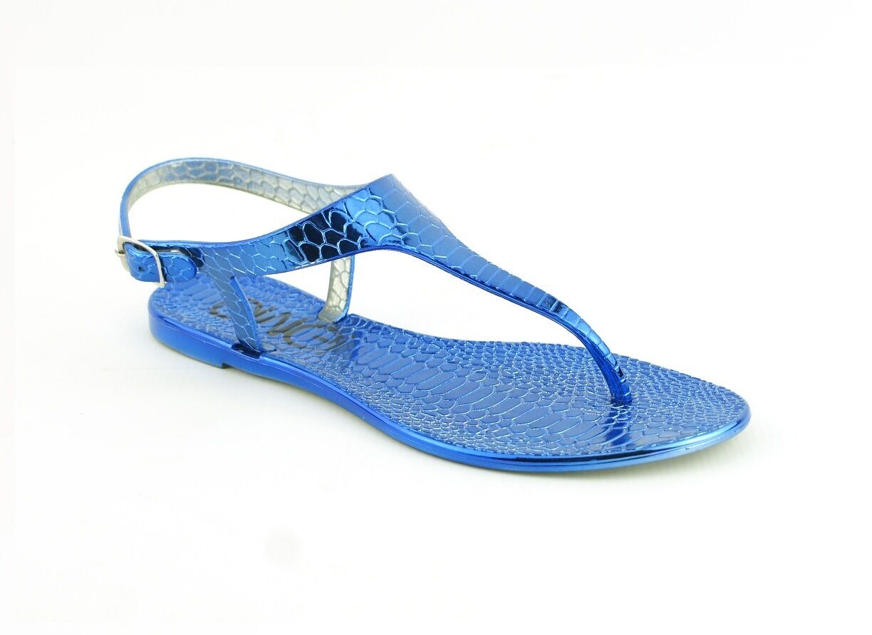 WOMENS LADIES JELLY BEACH SUMMER FLIP FLOPS TOE POST THONG SANDALS SHOES SIZE