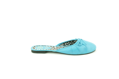 LADIES WOMENS SLIP ON SLIDER BOW MULES PUMPS SHOES BEACH SANDALS FLIP FLOPS SIZE