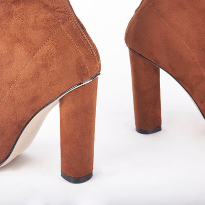 Olivia Suede Ankle Boots