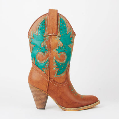 Jane Cowboy Calf Boots
