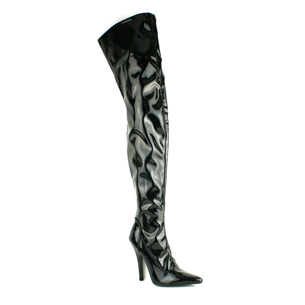 Over The Knee Zip Up Kinky Boots