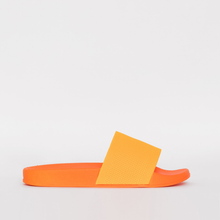 Load image into Gallery viewer, Tasha Neon Orange Jersey Pool Slider
