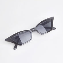 Load image into Gallery viewer, Nevada Black Cat Eye Sunglasses
